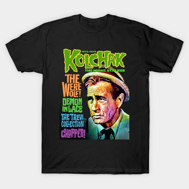 Kolchak The Night Stalker (style 2) by HomeStudio T-Shirt by HomeStudio